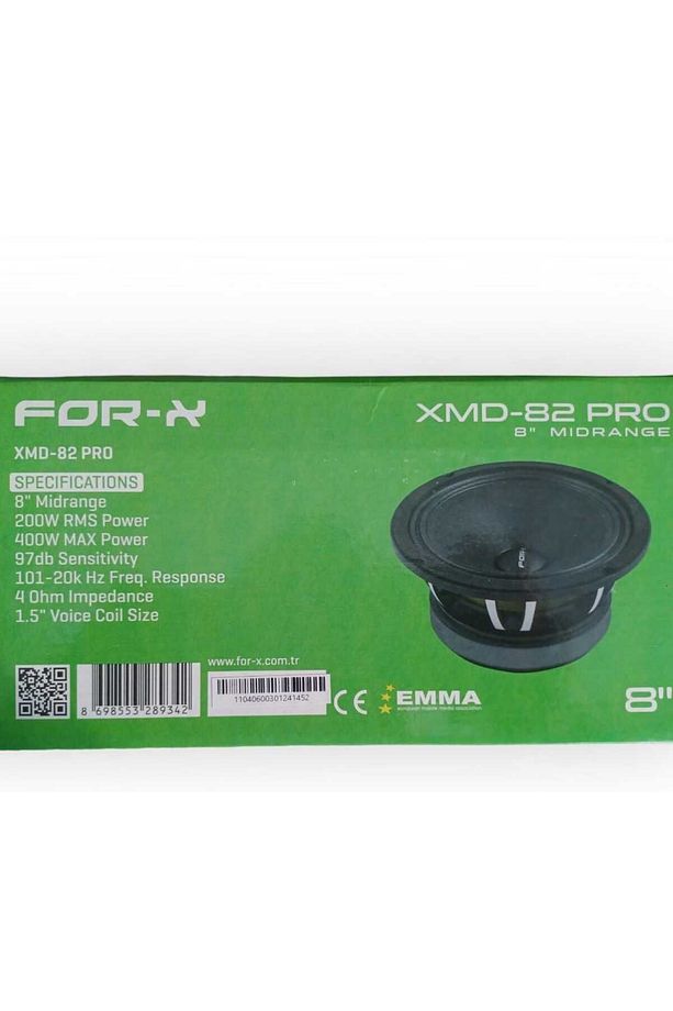 XMD 82 PRO 20 CM 400 W 200 RMS FORFOSYONEL MİDRANGE TAKIMI - 5