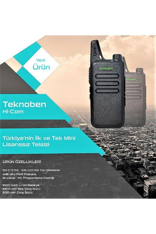 2li Teknoben Hicom Hi-com Telsiz Mars Baofeng Zastone Wln Uyumlu Türkçe - 7