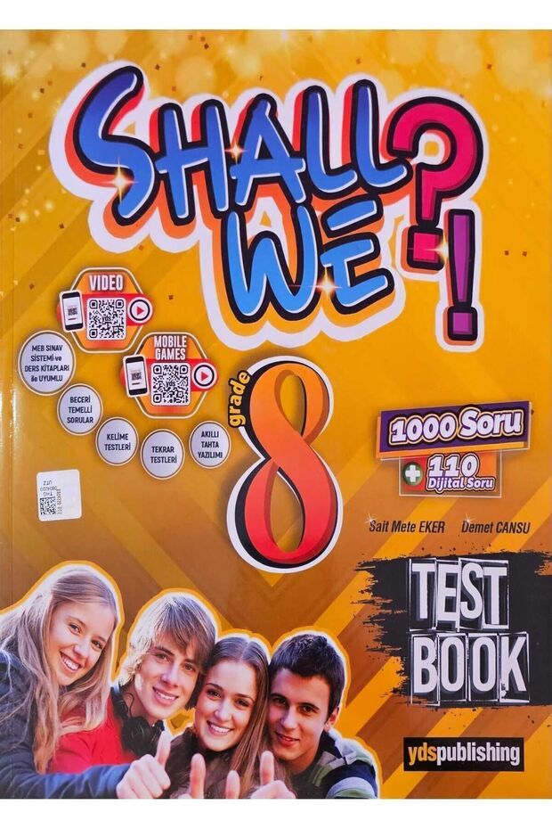 YDSPUBLİSHİNG YAYINLARI 8. SINIF TEST BOOK SHALL WE - 1