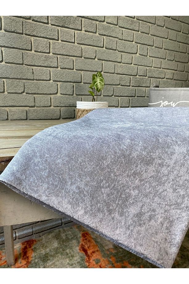 Damask Süngerli Koltuk Örtüsü Siyah Çekyat Örtüsü Kanepe Örtüsü. - 2