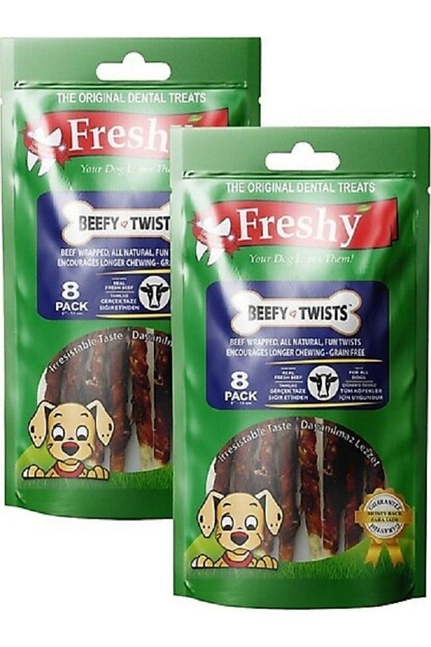 Beefy Twists Sığırlı Köpek Ödül Maması 2 X 75 Gr. (2 ADET) - 1
