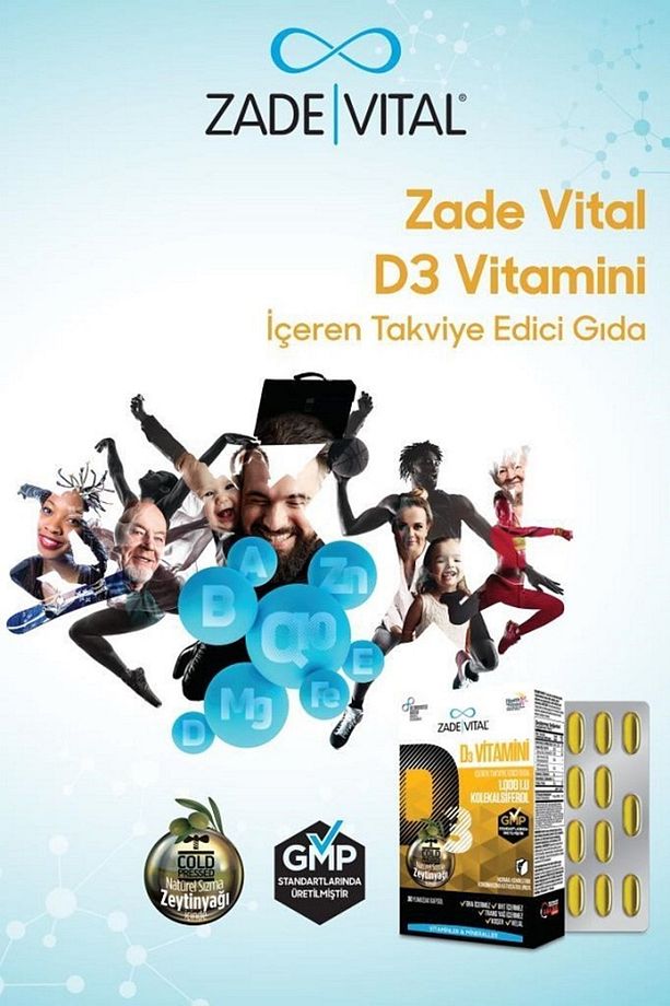 D3 Vitamini 30 Yumuşak Kapsül - 1.000 I.U. - 2