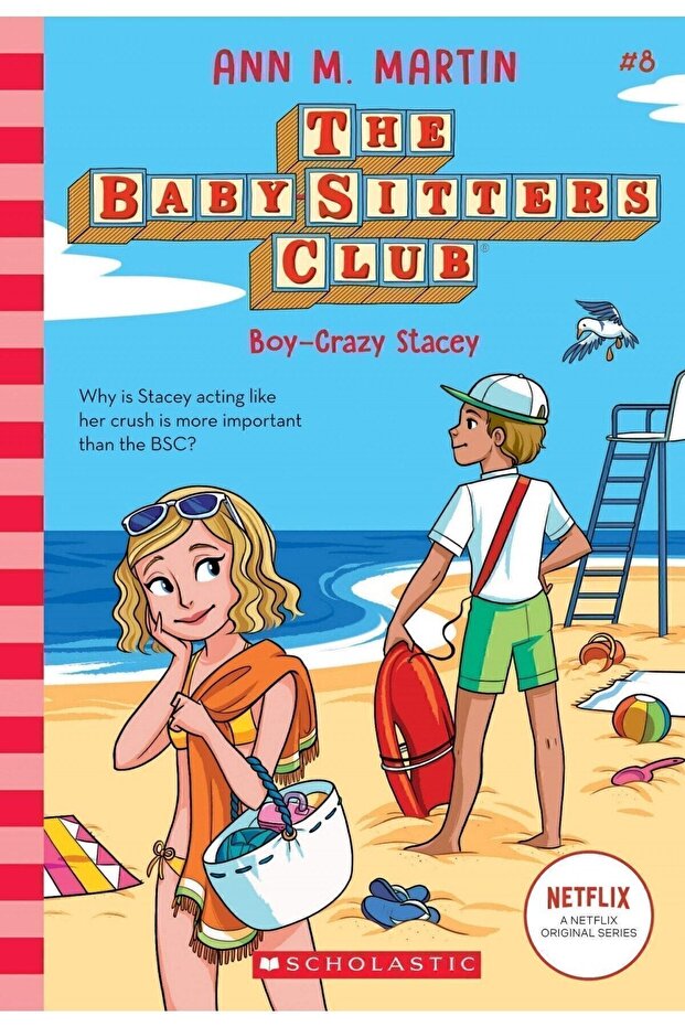 Baby-sitters Club: Boy-crazy Stacey #8 | Ingilizce Resimli Gençlik Romanı - 1