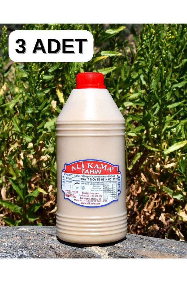 Yerli Susam Tahin 950 Gr ( 3 Adet) - 1