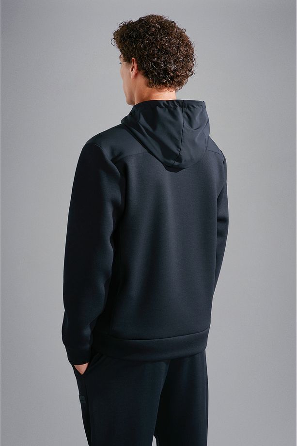 SWEATSHIRT WITH ZIP IN POLYESTER - 2