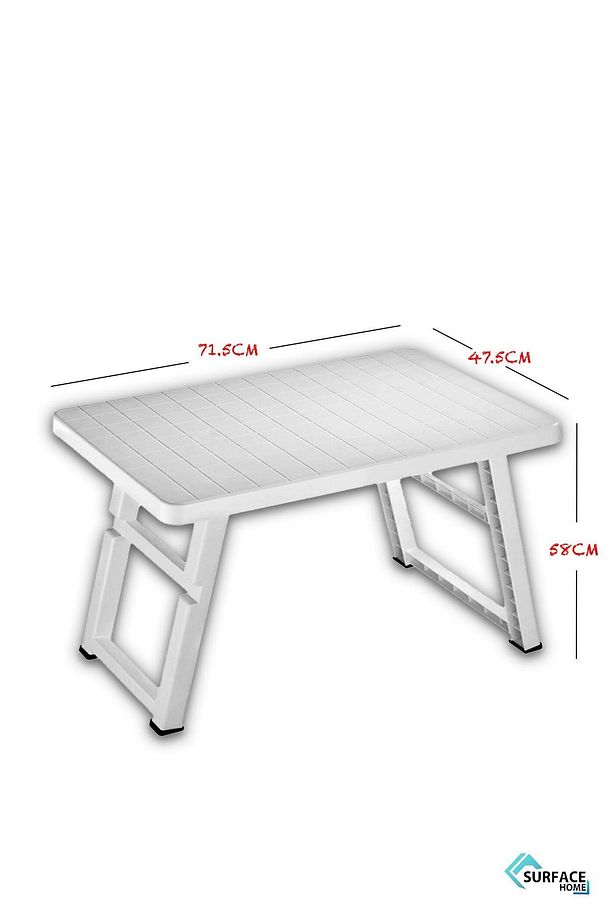 Portatif Katlanabilir Büyük Boy Masa Piknik Masası 71.5 X 47.5 X 58 Cm Büyük Portatif - 2
