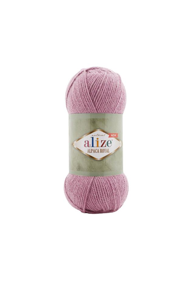 Alpaca Royal New 269 Dumanlı Pembe El Örgü İpi 5 Adet - 1
