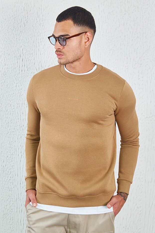 طاقم الرقبة الأساسية الحد الأدنى المطبوعة العرق التربة - 7