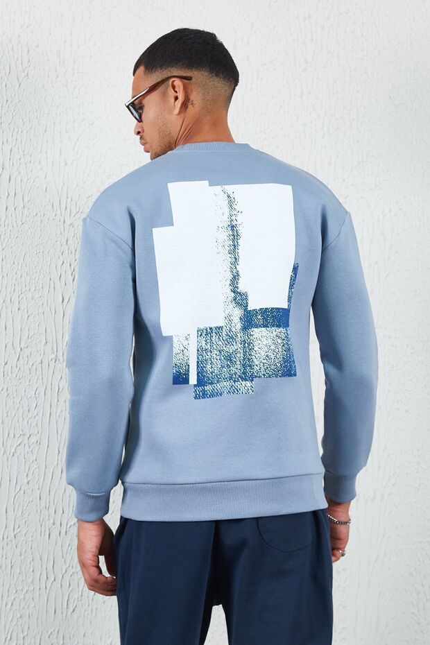 Printed Basic Sweat - 5