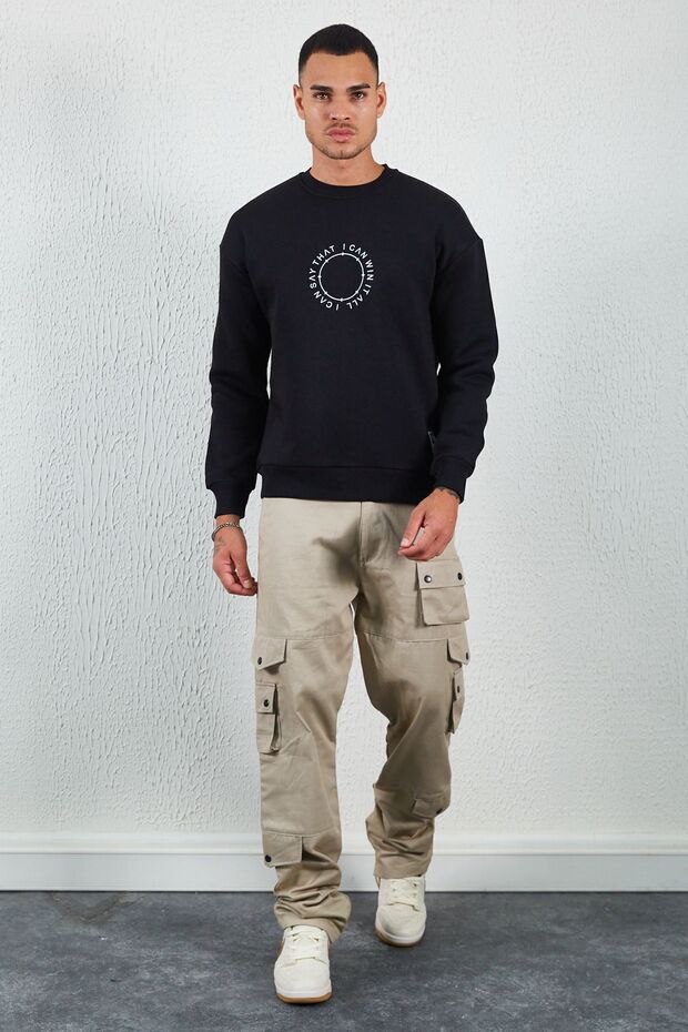 Baskılı Basic Sweat - 2