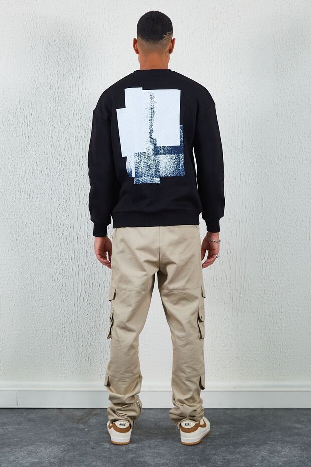 Baskılı Basic Sweat - 5