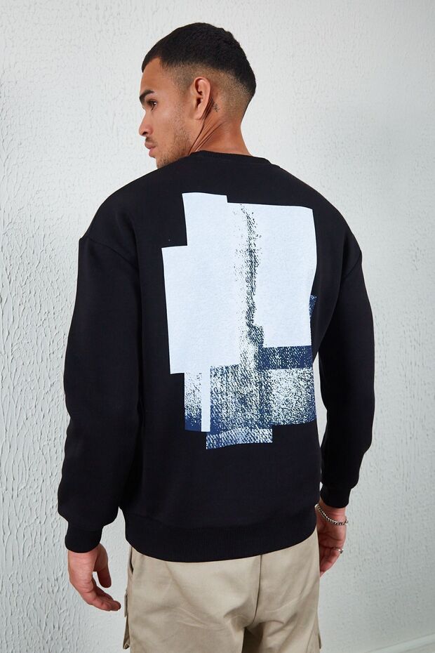 Baskılı Basic Sweat - 7