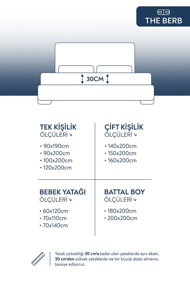 %100 Pamuklu | Su Sıvı Geçirmez Yatak Koruyucu Alez | Fitted Full Kenar | Tek/çift Kişilik - 4