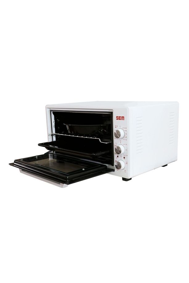 Hamurcu 46 lt Lüks Fırın Çift Cam Ön Panel - 4