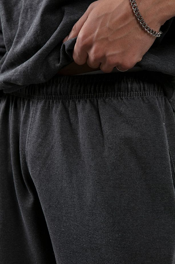 Yıkamalı/eskitme/soluk Efektli Regular/normal Kalıp Jogging Eşofman Altı | Antrasit| Eeu100688853 - 4