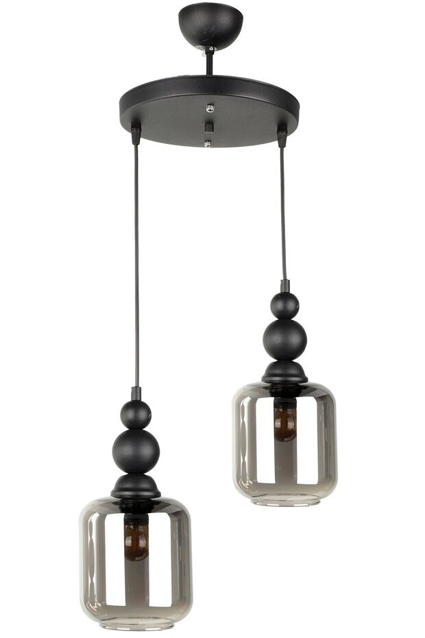 Gölet 2.li Avize Siyah - 2