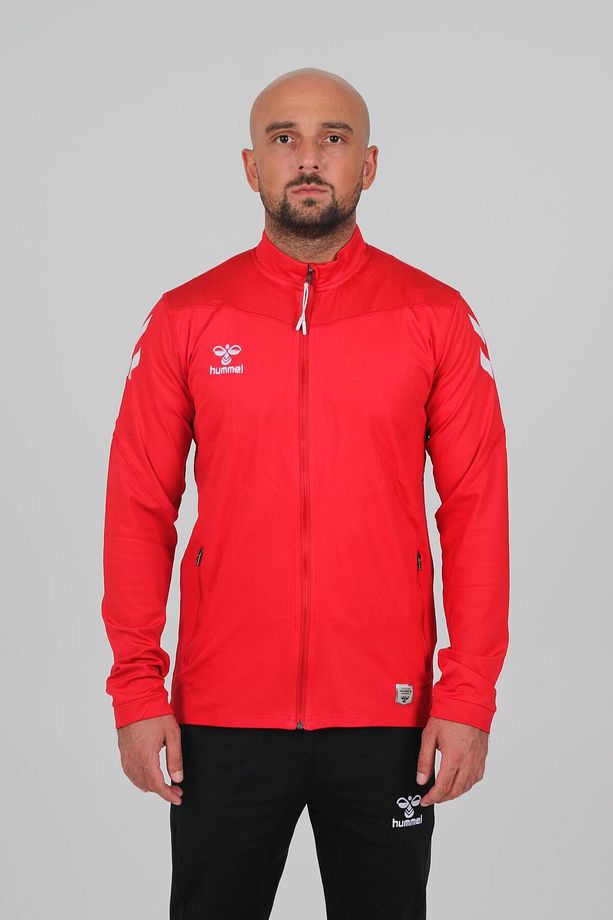 (7 FARKLI RENK) Oregon Zip Jacket Kamp Eşofman Üstü-kırmızı - 5