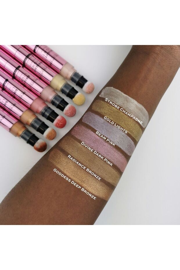 Bright Light Aydınlatıcı Beam Pink Highlighter - 4