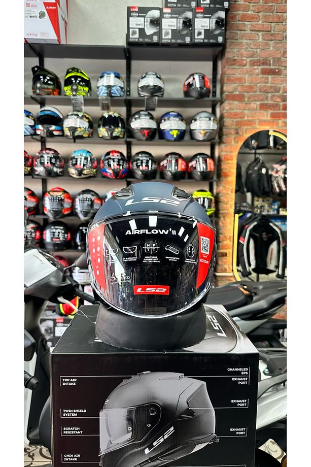 AIRFLOW 2 MAT NAVY MAVİ KASK - 3