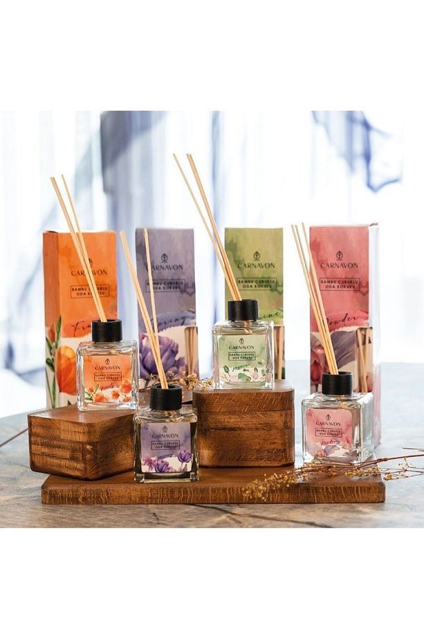 Reed Diffuser Çubuklu Bambu Kokusu 4'lü 100 ml - 1