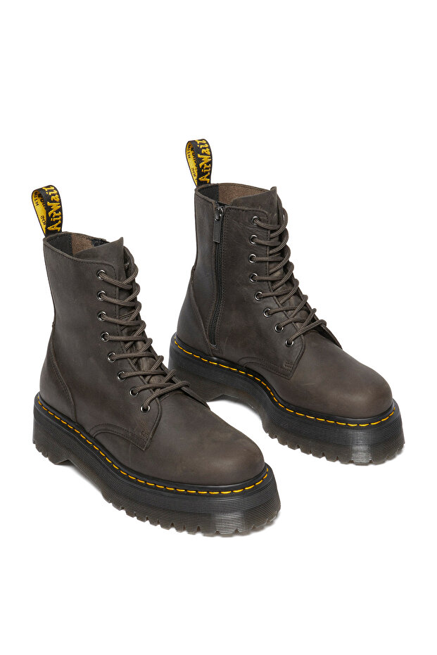 Jadon Charcoal Grey – leštěné Waxy Pull up Wp boty - 2