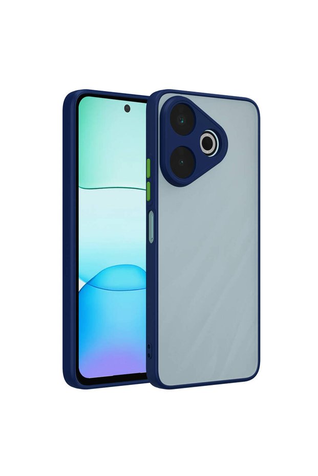 Xiaomi Redmi 13 4g Compatible Case Non-Fingerprint Camera Protected Matte Silicone Cover