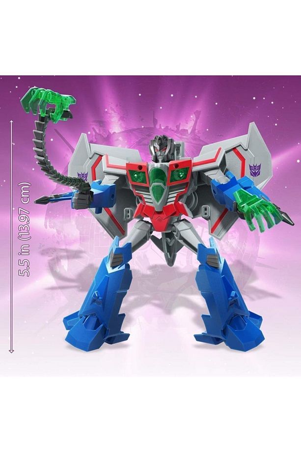 Bumblebee Cyberverse Maceraları Battle Call Figür E8227 E8377 Starscream - 6