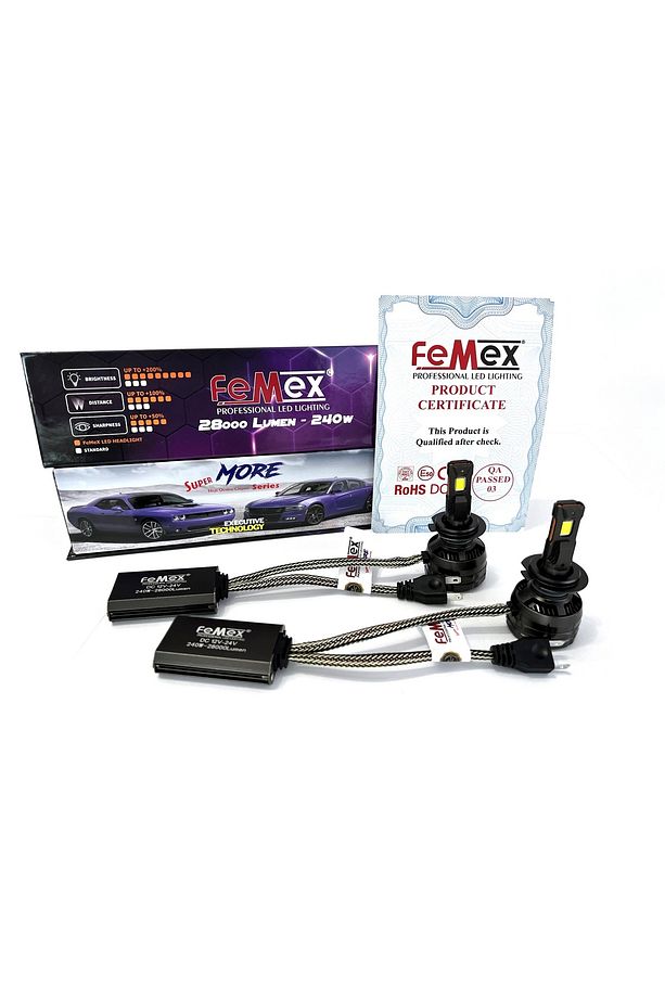 Super More Csp SUPERIOR ETI Chipset H7 Radyatör Soğutmalı ExtRa PerFormans Led Xenon - 3