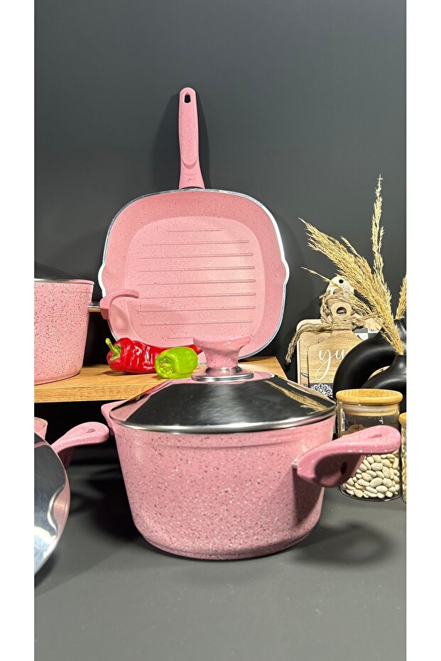 9 PARÇA GRANİT SET - 4