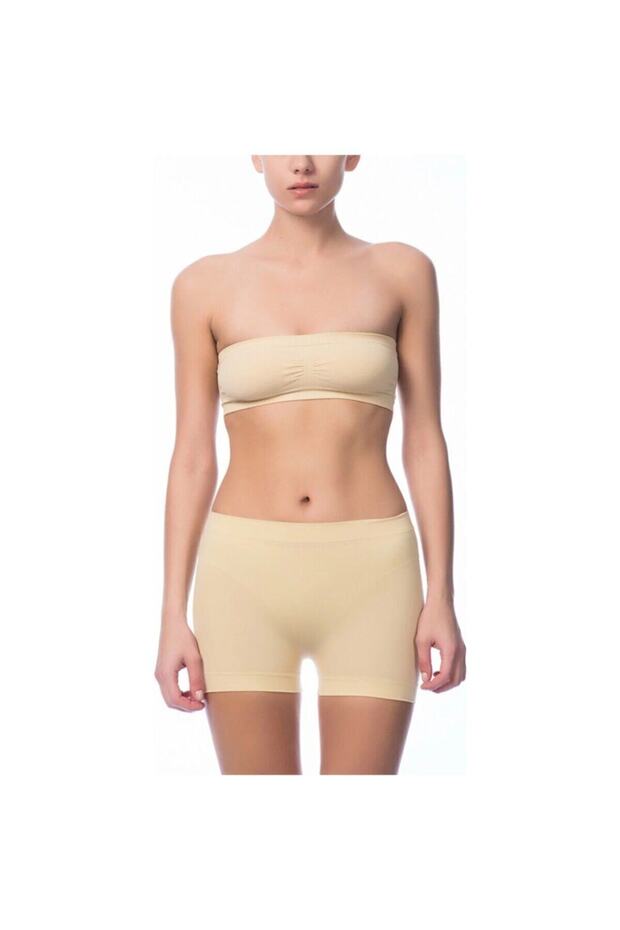 2-Pack Ten Taktel Seamless Gathering and Shaping Shorts Panties