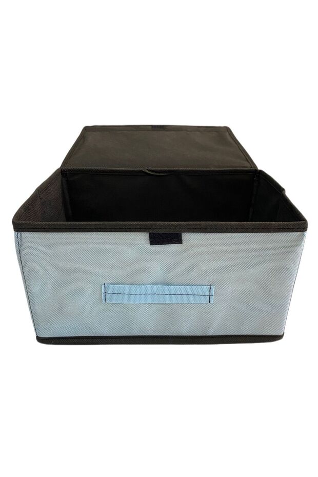 Box Storage Box, Multi-Purpose Box, Fabric Box, Organizer Organizer Box with Lid - 4