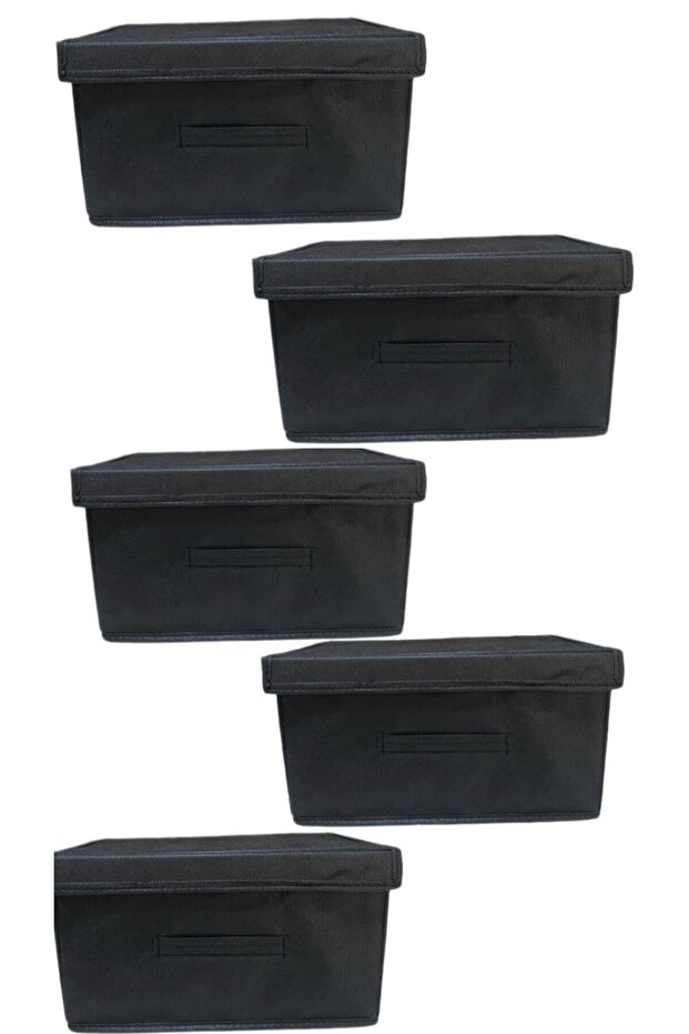 Box Organizer, Box Storage Bag, Multi-Purpose Box, Organizer with Lid 5 Pieces - 1