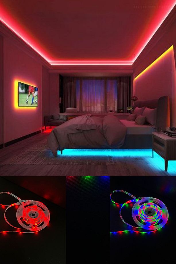Şerit Led 5 Metre Animasyonlu Tak Çalıştır Kumandalı  Rgb Şerit Işık Aydınlatma kendinden yapışkanlı - 4