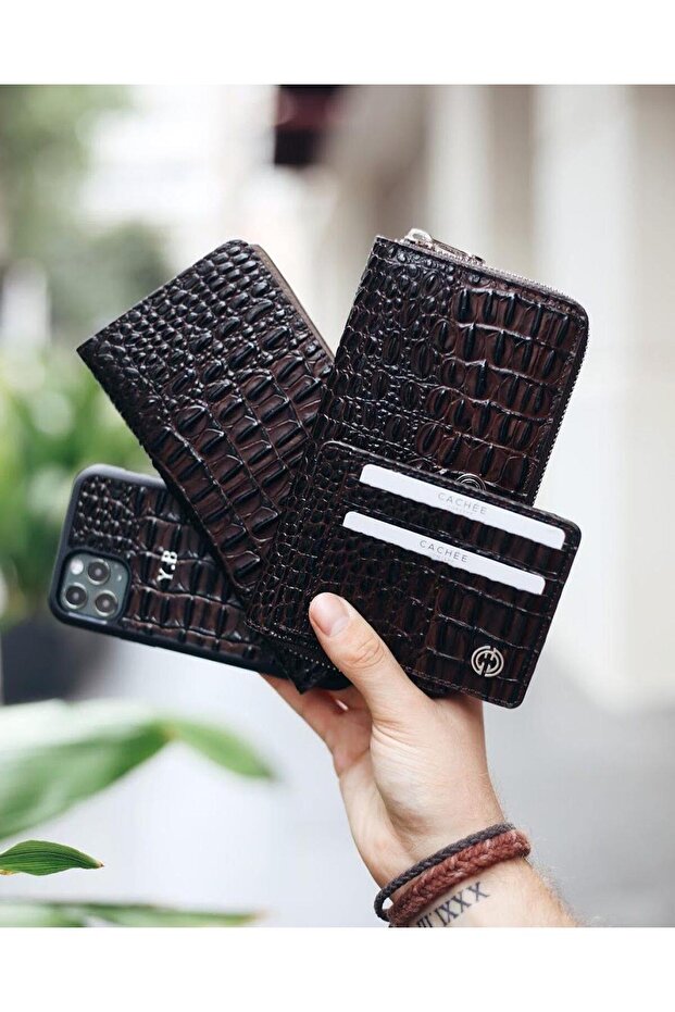 Fermuarlı Cüzdan Glory Kahverengi - 5