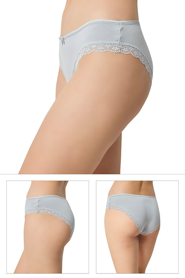 5096 DANTELLİ  3 LÜ KÜLOT - 3