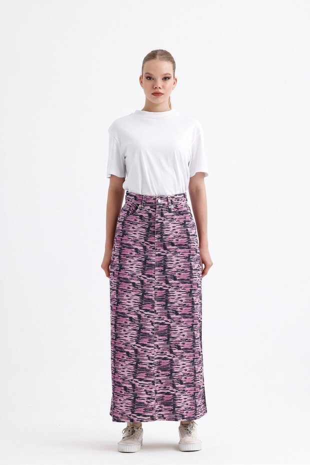 purple marble etek - 1