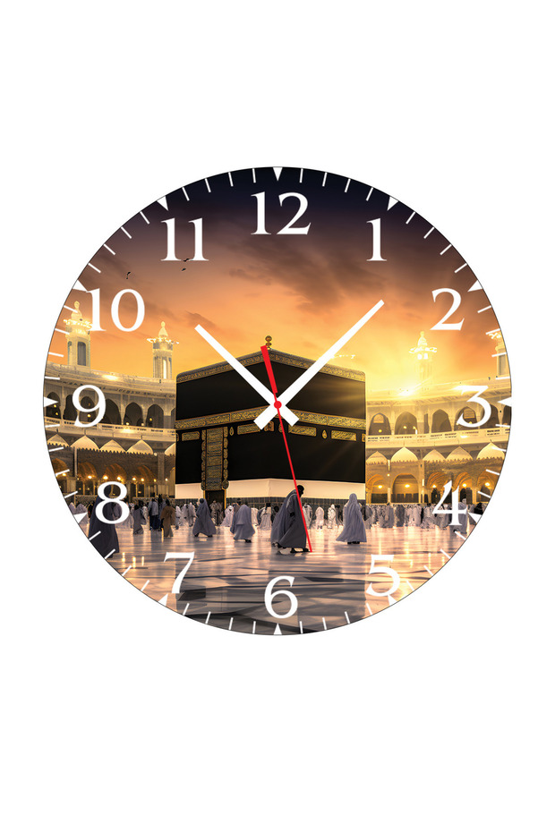 Duvar Mdf Tablo  5 Parça Set Ve saatli - 4