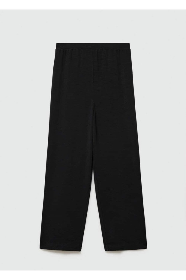 Wide leg dökümlü pantolon - 3