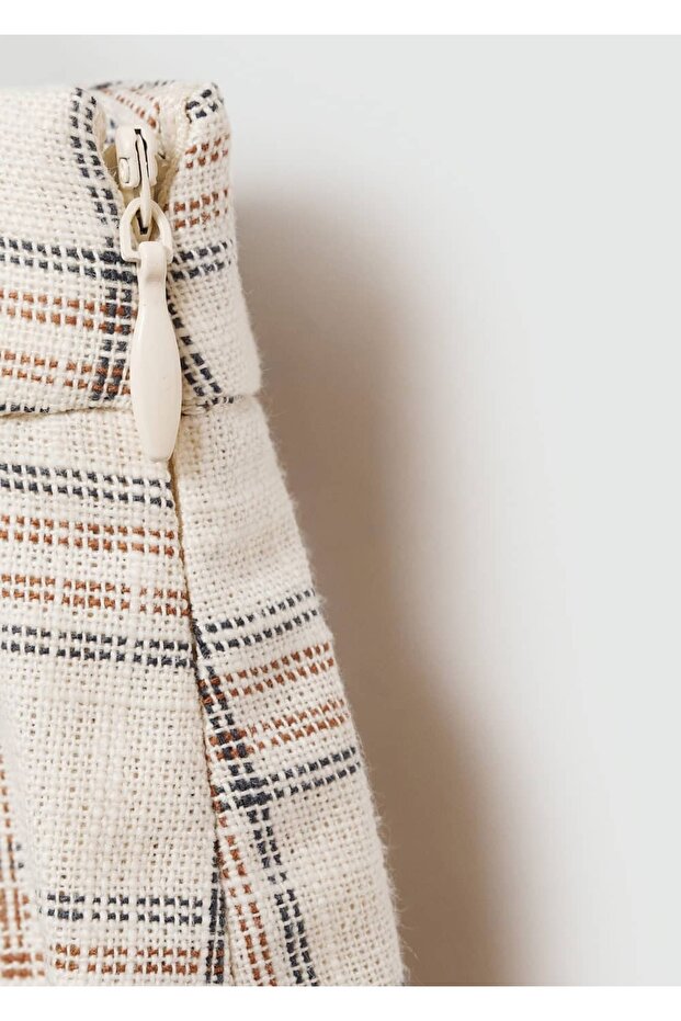 Kareli kloş etek - 5