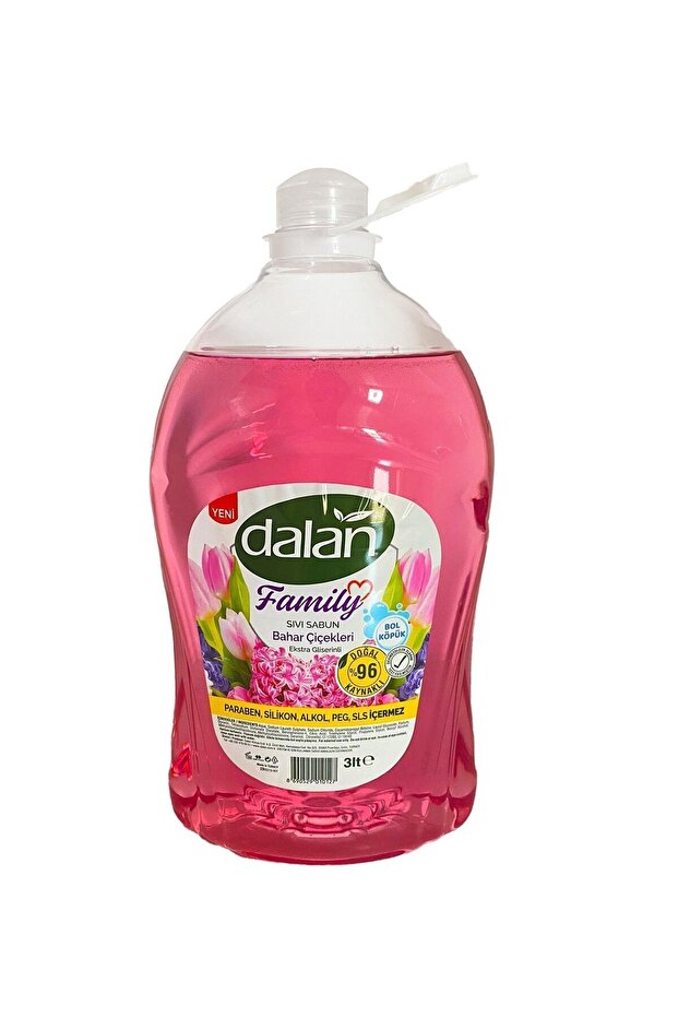 Sıvı Sabun Family 3 Litre Bahar Çiçekleri - 1