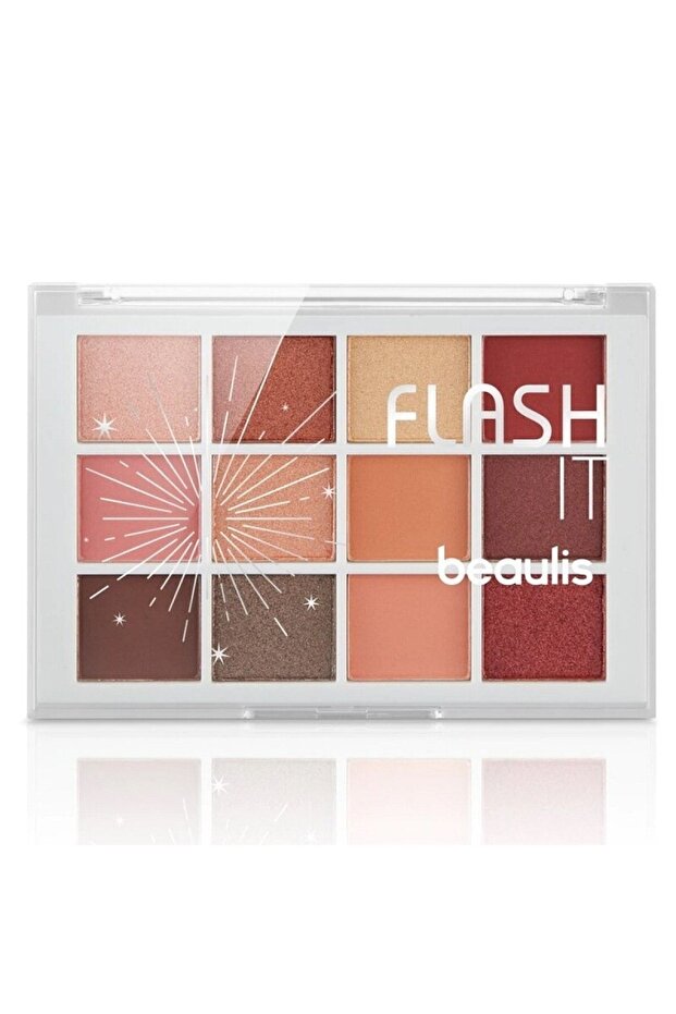 Flash It 216 Bloomy Eyes - لوحة ظلال مكونة من 12 قطعة
