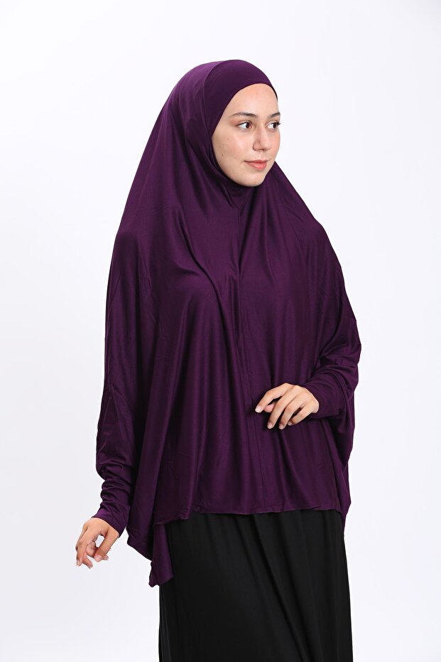 نموذج ماليزي بأكمام شال جاهز/حجاب