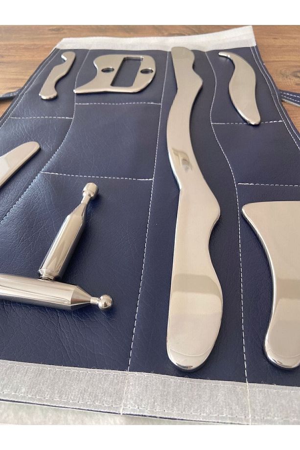 Graston Tools 7li Set Deri Kılıflı - 2