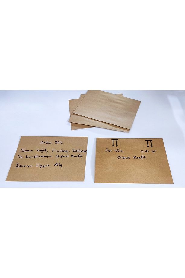 220 gr Kalın A4 Kraft Kağıt 150 Adet - 3