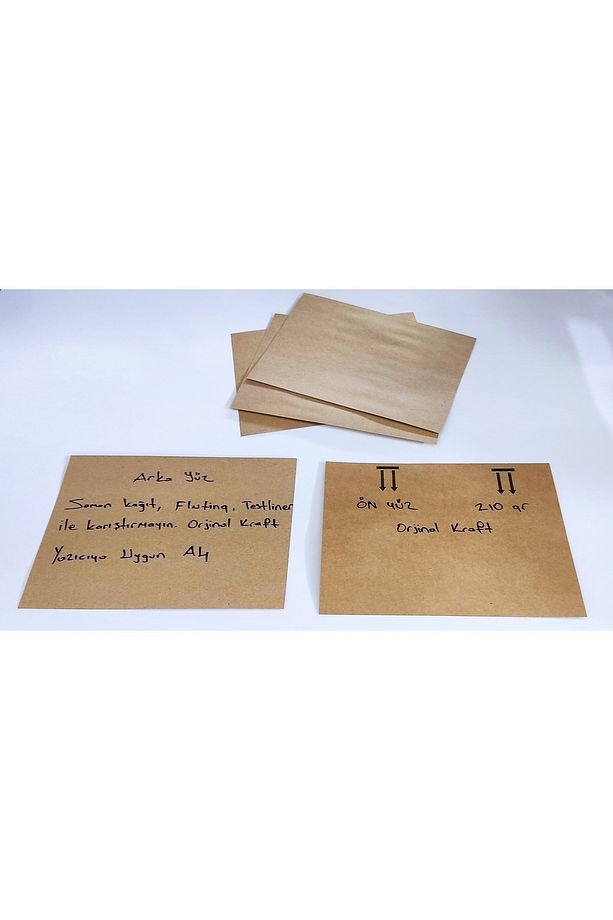 220 gr Kalın A4 Kraft Kağıt 150 Adet - 5