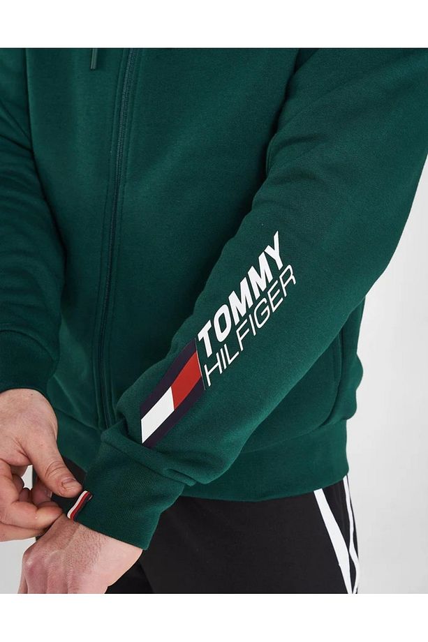 Essential Tam Fermuarlı Kapüşonlu Üst - 3