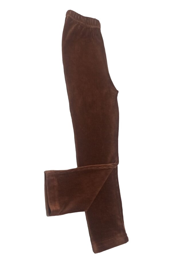 Girls' velvet tights