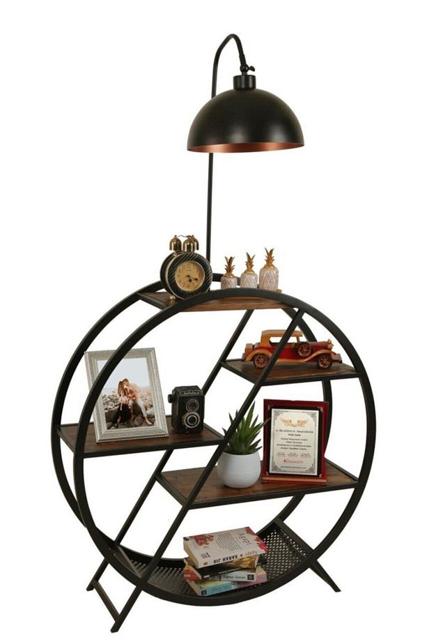 Plüton Ceviz Lambader Metal Başlıklı - 1