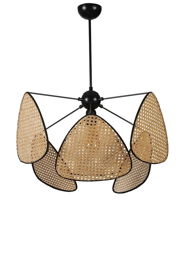 HERA 6 LI RATTAN AVİZE - 1