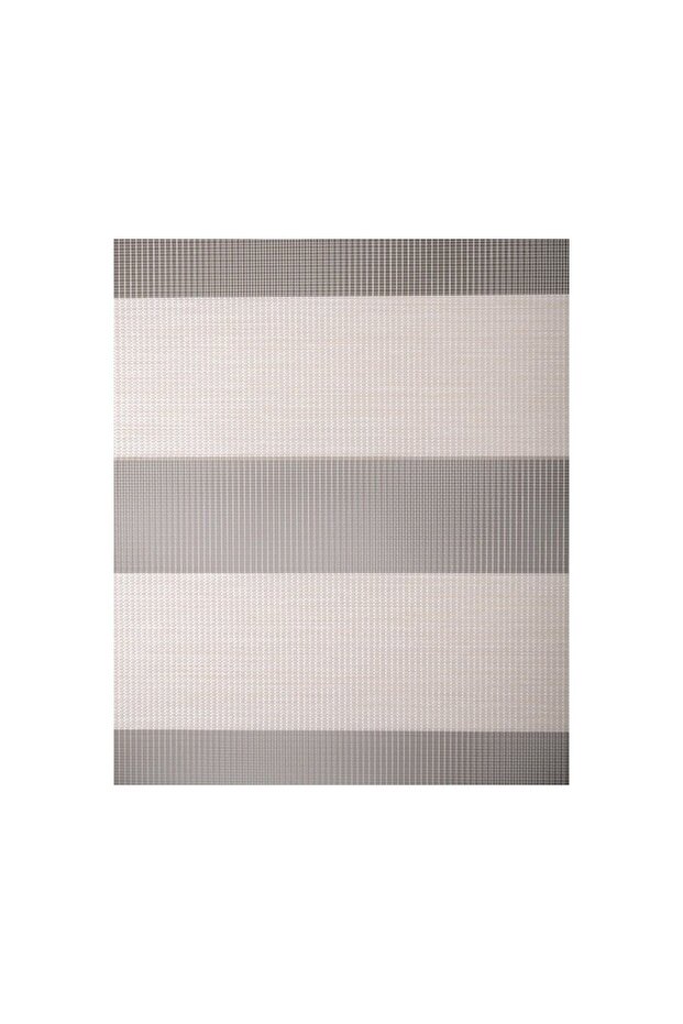 Ithal Bambu Krem Alüminyum Kasa Zebra Perde Eteksiz - 4